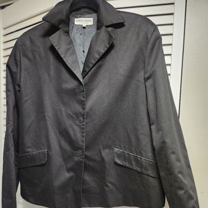 GIORGIO ARMANI Black blazer size 6